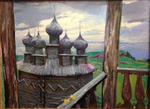 «Кижи. Покровская церковь» 1980 - Титова Ольга Геннадьевна