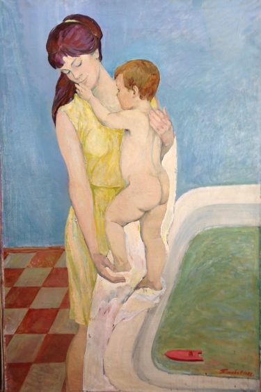 «Мать и дитя» 1971-1972 - Титова Ольга Геннадьевна