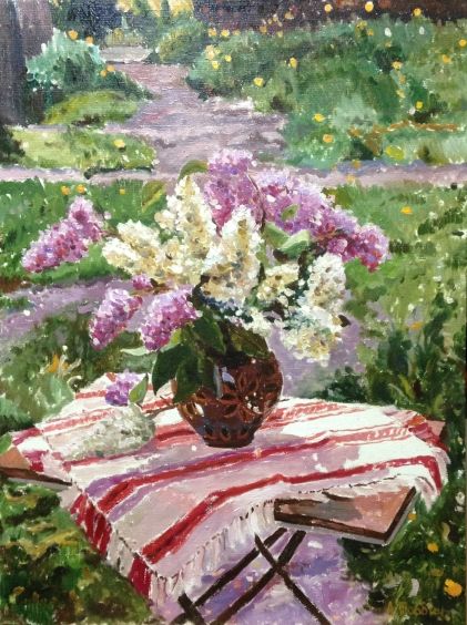 «Сирень в саду» 1980 е - Торбич Александр Николаевич