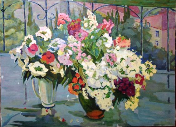 «Цветы на балконе» 1970 е - «Цветы на балконе»