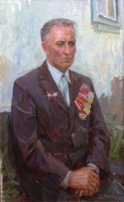 «Портрет партизана Конюх Н.С.» 1981 - Макогон Игорь Иванович