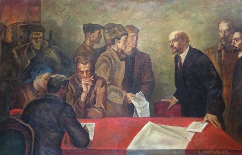“Headquarters of the Revolution” 1967 - Antonov Evgeniy Ivanovich