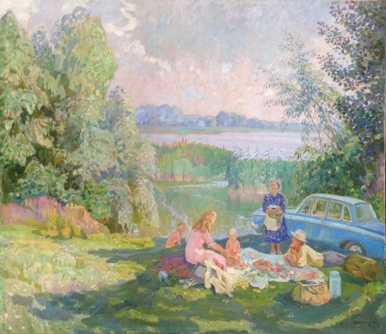 «Лето на Днепре» 1975 - Юзефович Наталья Владимировна