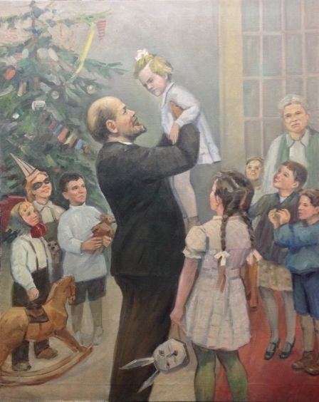 Ленин На Новогодней Елке