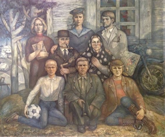 «Семья фронтовика» 1978-1982 - Марченко (Марчелло) Евгений Власович