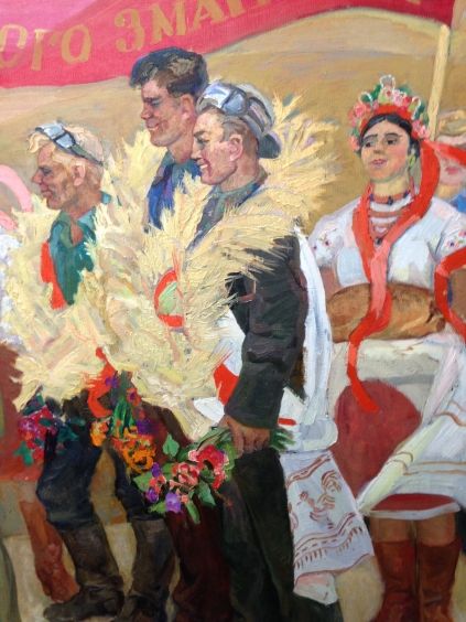 «Награждение передовиков»-Баринова-Кулеба Вера Ивановна