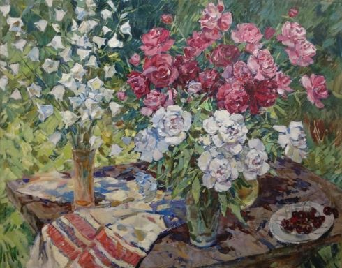 «Летний натюрморт» 1970 е - Драгомирова Нина Степановна