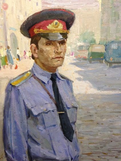 «На посту старшина милиции Пантя»-Клець Иван Тарасович