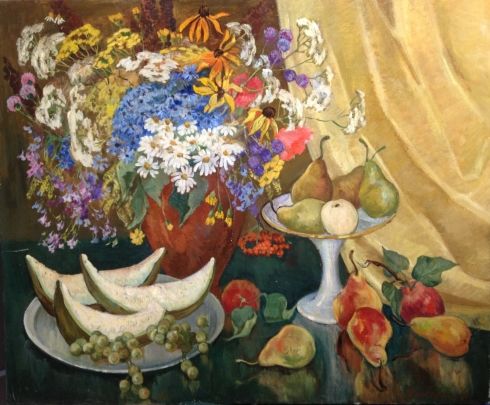 «Цветы и фрукты» 1981 - Дерегус Марина Михайловна
