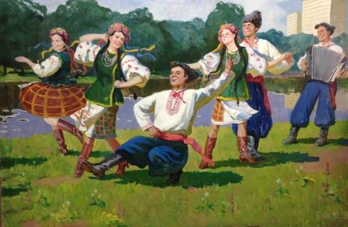 «Украинский танец» 1984 - Егорова Тамара Ивановна