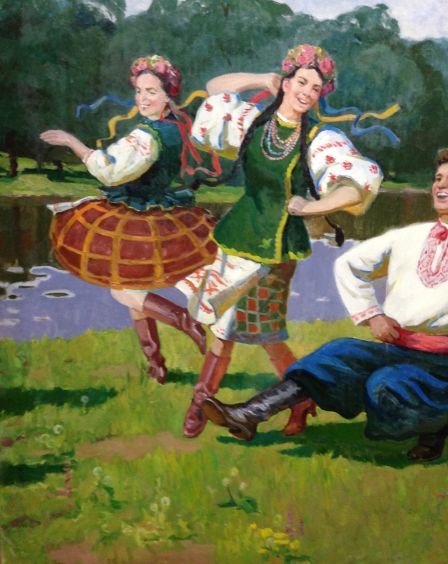 «Украинский танец»-Егорова Тамара Ивановна