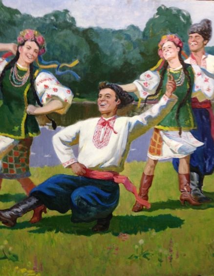 «Украинский танец»-Егорова Тамара Ивановна