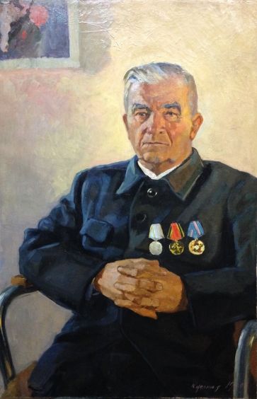 «Портрет партизана» 1969 - Кушнир Вениамин Владимирович