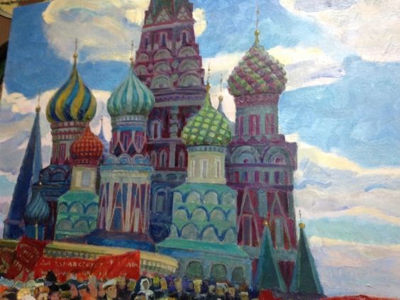 «Ленин на митинге»-Годунов Александр Фёдорович