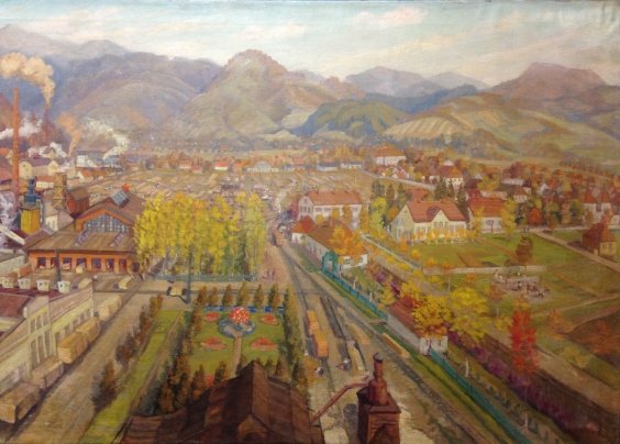 «Индустриальный пейзаж-наш город»-Манайло Федор Федорович