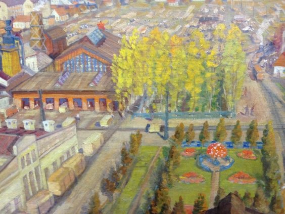«Индустриальный пейзаж-наш город»-Манайло Федор Федорович