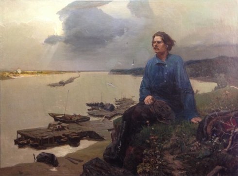«На Волге. Максим Горький» 1950 е - Наседкин Анатолий Леонидович