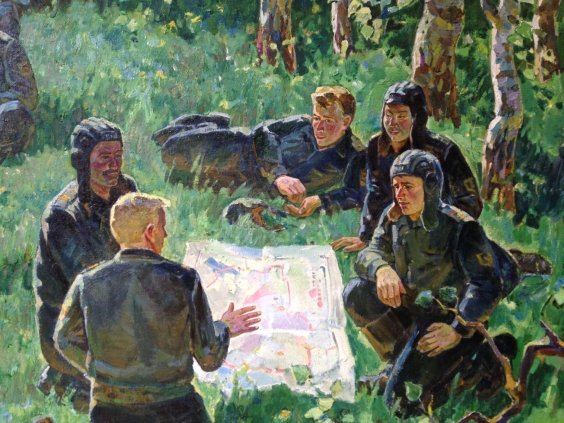 «Среди мирных берез»-Фоменок Станислав Федорович