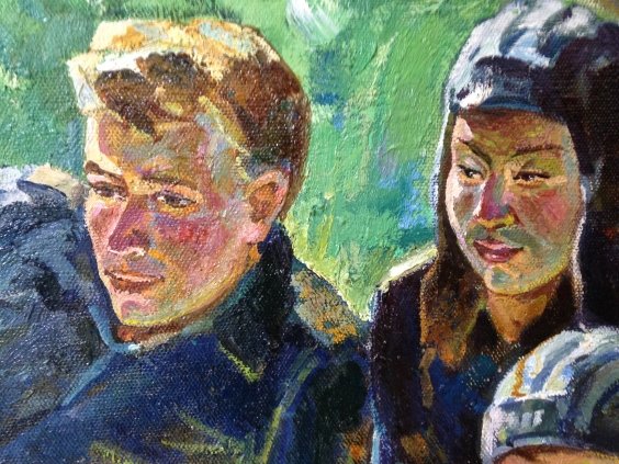 «Среди мирных берез»-Фоменок Станислав Федорович