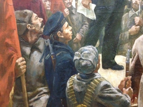 «В.И. Ленин провозглашает Советскую Власть»-Синепольский Игорь Иванович