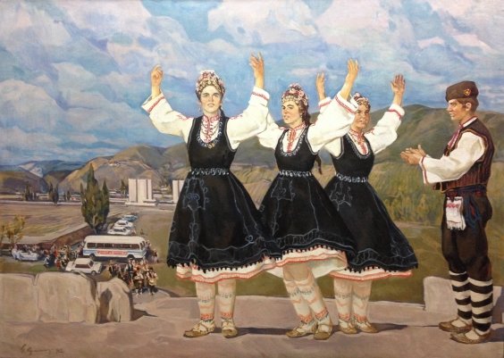 «Греческий танец» 1982 - Крыжевский (Крижевский) Григорий Зиновьевич
