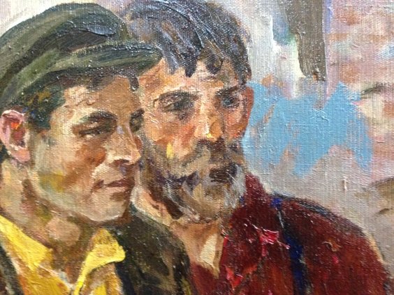«Ленин с рабочими з-да Серп и Молот»-Горшков Николай Дорофеевич