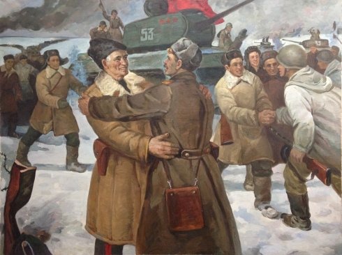 «Встреча Украинского и Беларусского фронтов» 1970 е - «Встреча Украинского и Беларусского фронтов»
