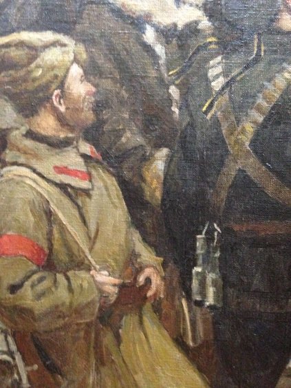 «Октябрь в Смольном»-Осенев Николай Иванович