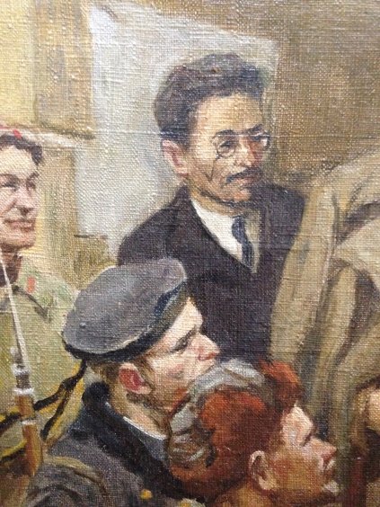 «Октябрь в Смольном»-Осенев Николай Иванович