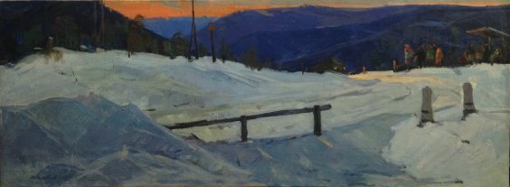 «Вечер на перевале» 1965 - Итяксов (Итаксов) Петр Васильевич