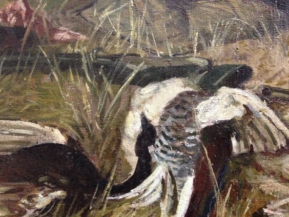 «Охотники на привале»-Одайник-Самоойленко Зоя Алексаандровна