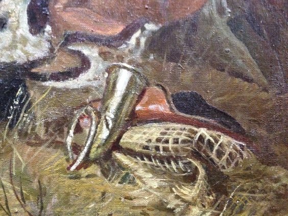 «Охотники на привале»-Одайник-Самоойленко Зоя Алексаандровна