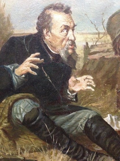 «Охотники на привале»-Одайник-Самоойленко Зоя Алексаандровна