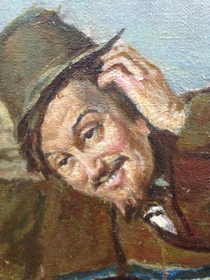 «Охотники на привале»-Одайник-Самоойленко Зоя Алексаандровна