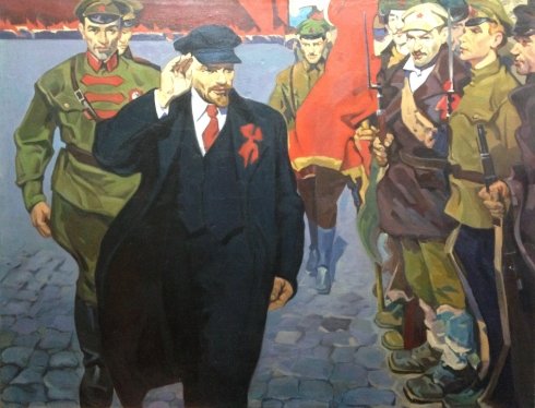 “VI Lenin on the Red Square” 1960 е - “VI Lenin on the Red Square”