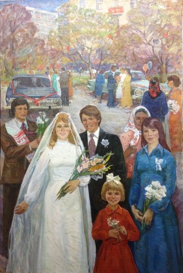 «Невеста» 1970 е - Лельчук-Минская Марина Григорьевна