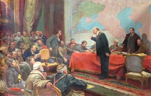 “Lenin at the GOELRO card” 1970 е - “Lenin at the GOELRO card”