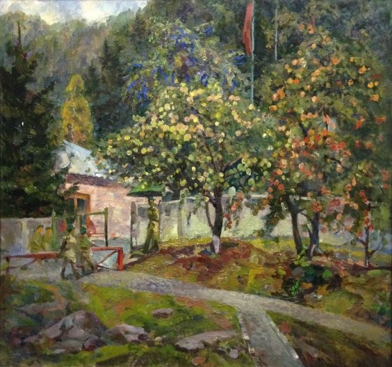 «Застава в лесу» 1970 е - Рубан Григорий Савельевич