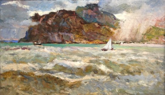 Landscape “Crimea.” Koktebel “ 1970 е  - Landscape “Crimea.” Koktebel “