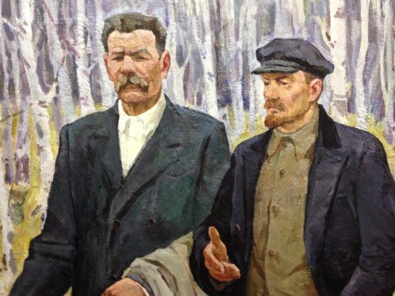 “Conversation: VI Lenin and Maxim Gorky”-Yudenko Ivan Savelyevich