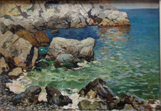 “Seascape” 1963 - Galkov Yuri Konstantinovich