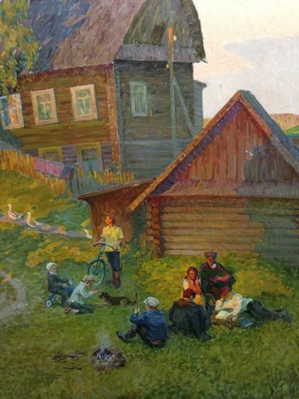 «Сережа! Пора домой..»-Жежер Анатолий Михайлович