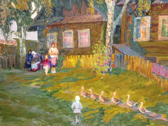 «Сережа! Пора домой..»-Жежер Анатолий Михайлович