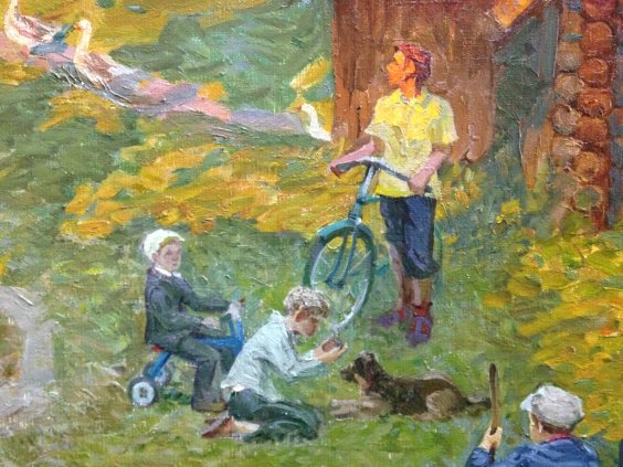 «Сережа! Пора домой..»-Жежер Анатолий Михайлович