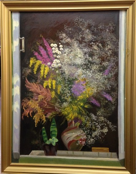 Натюрморт «Лето»-Шаталин Виктор Васильевич