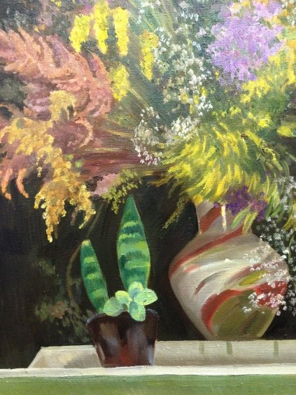 Натюрморт «Лето»-Шаталин Виктор Васильевич