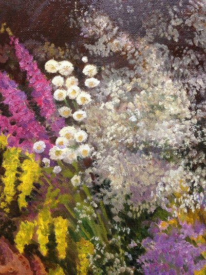 Натюрморт «Лето»-Шаталин Виктор Васильевич