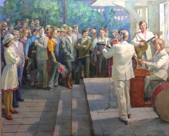 «Встреча на БАМе. Искусство-народу !»-Сытник Владимир Иванович