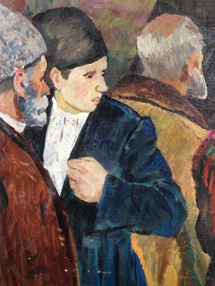 Триптих «Декрет о Земле» (левая часть)-Васецкий Григорий Степанович