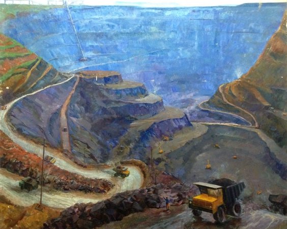 «Голубой карьер» 1976 - Грибок Дмитрий Константинович